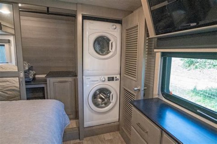 Can a bumper pull camper have a washer and dryer?