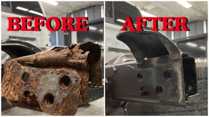 Can a cracked press frame be repaired with cold casting?