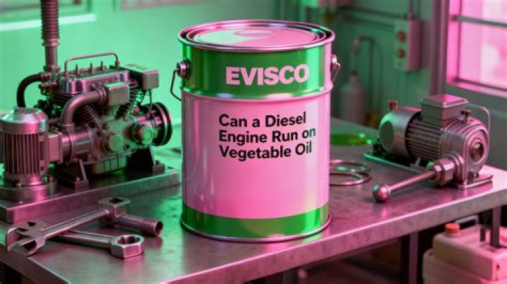 Can a diesel engine run on waste oil?