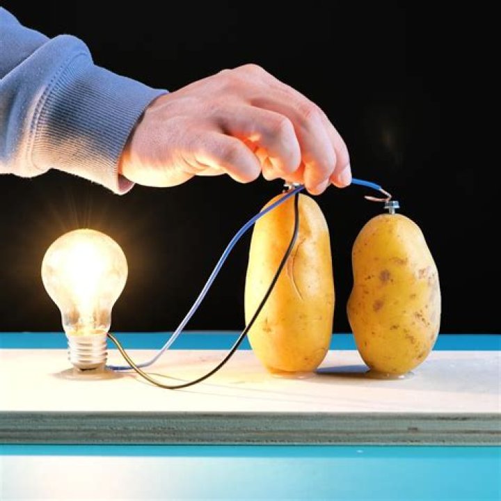 Can a potato give off electricity?