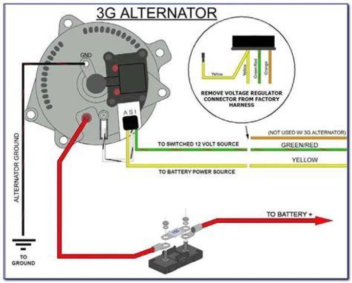 Can a tiffin bus charge from the alternator?