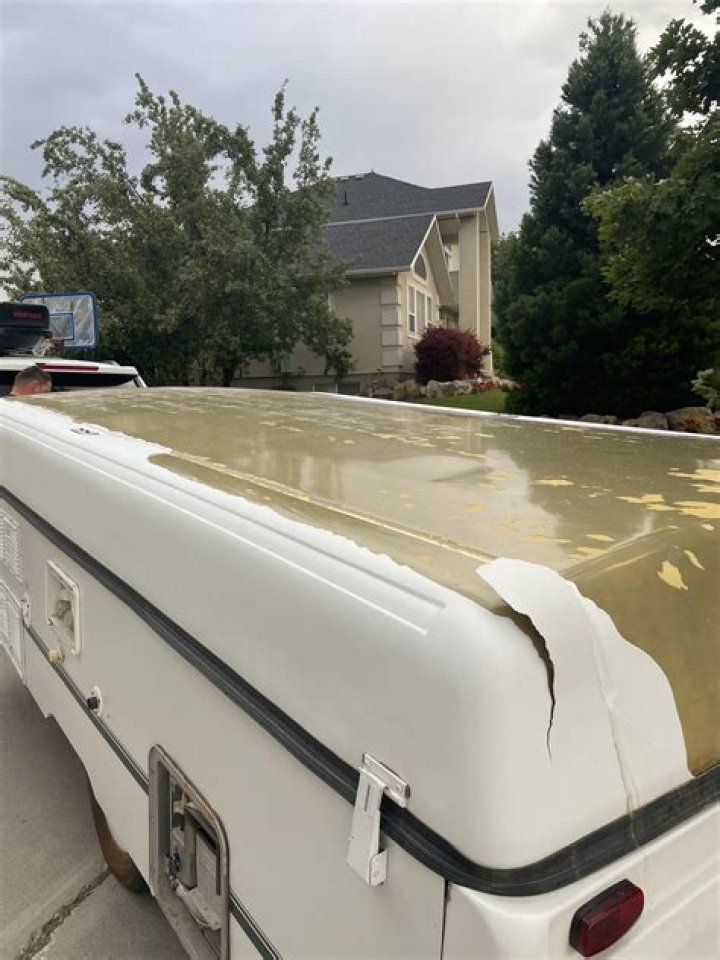 Can you fix a pop up camper roof?