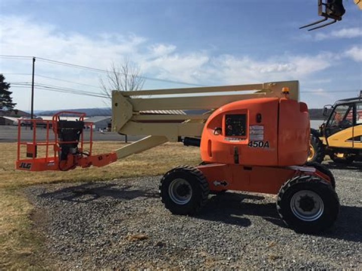Can you use a boom lift on uneven ground?