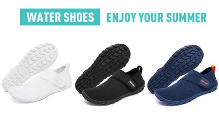 Can you wear water shoes in a vinyl pool?