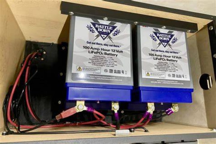 Do house batteries charge when plugged into shore power?