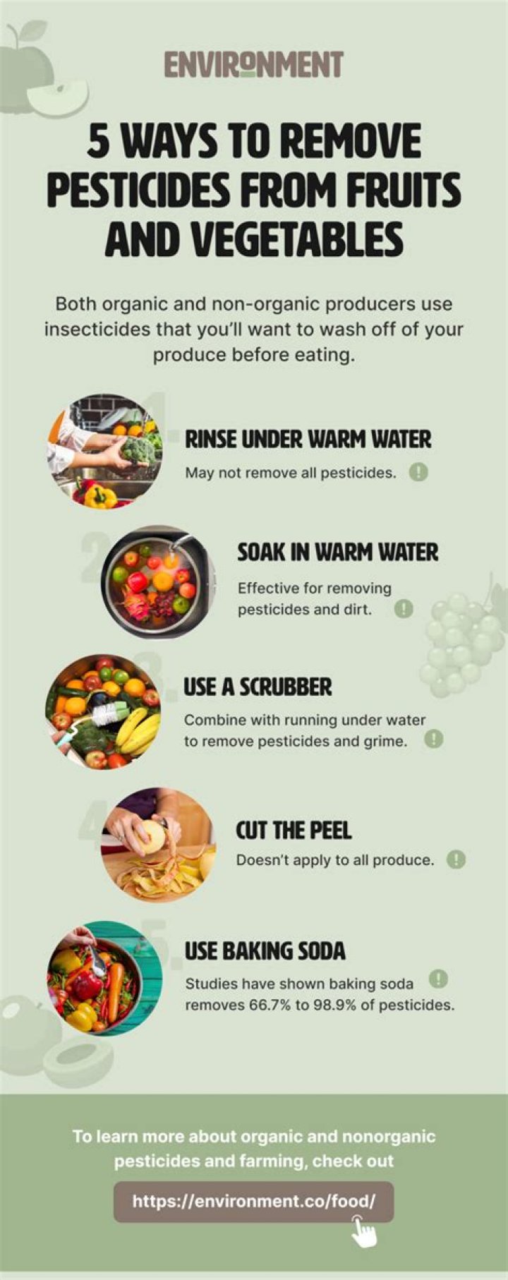 Does cooking potatoes remove pesticides?