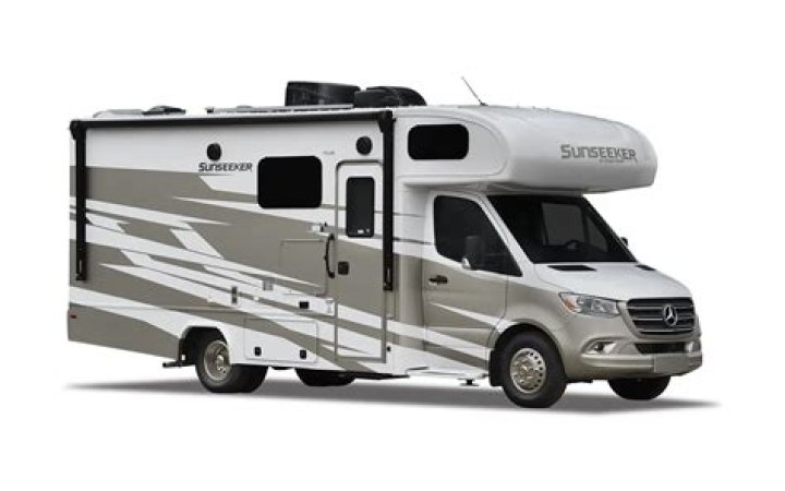 How big is a Class C Sunseeker refrigerator?