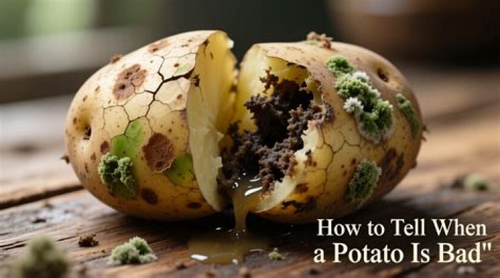 How can you tell if a russet potato is bad?