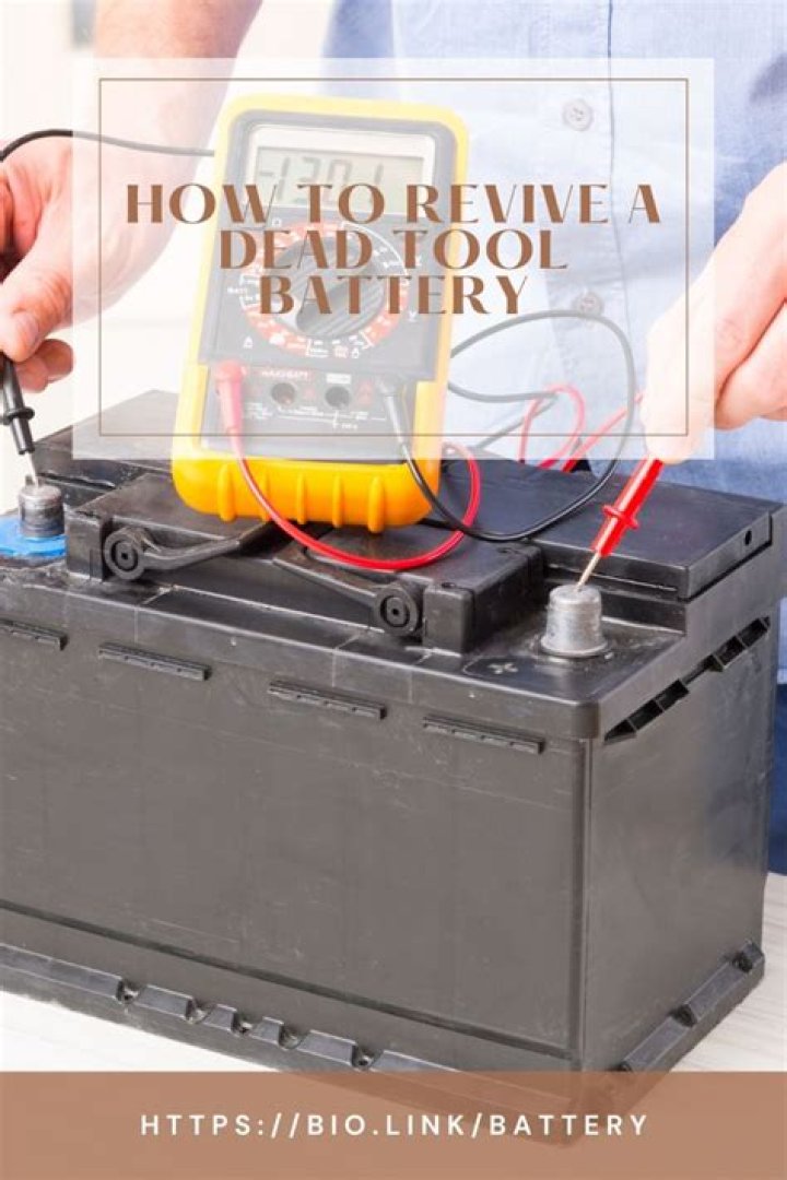 How do you bring a dead battery back to life?