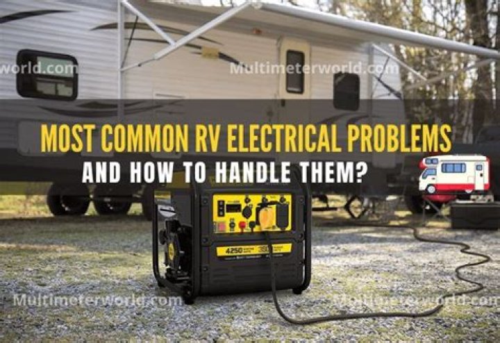 How do you find an electrical short in an RV?