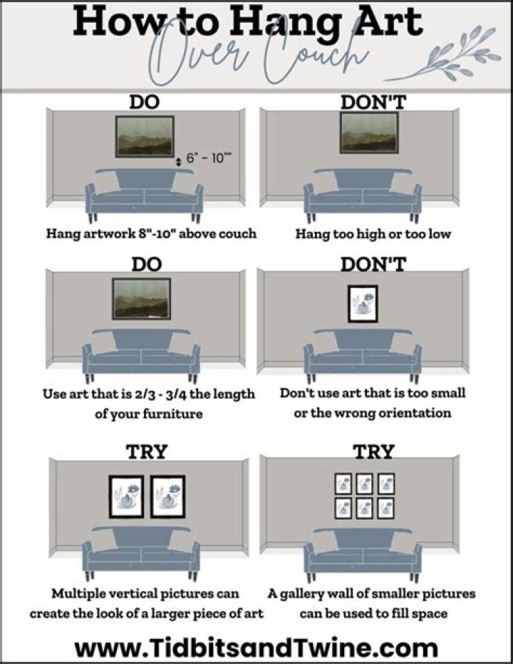 How do you hang a picture on wire?