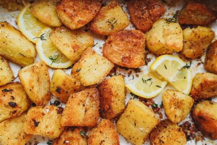 How do you know when deep fried potatoes are done?
