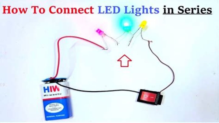 How do you make a LED light with a potato?