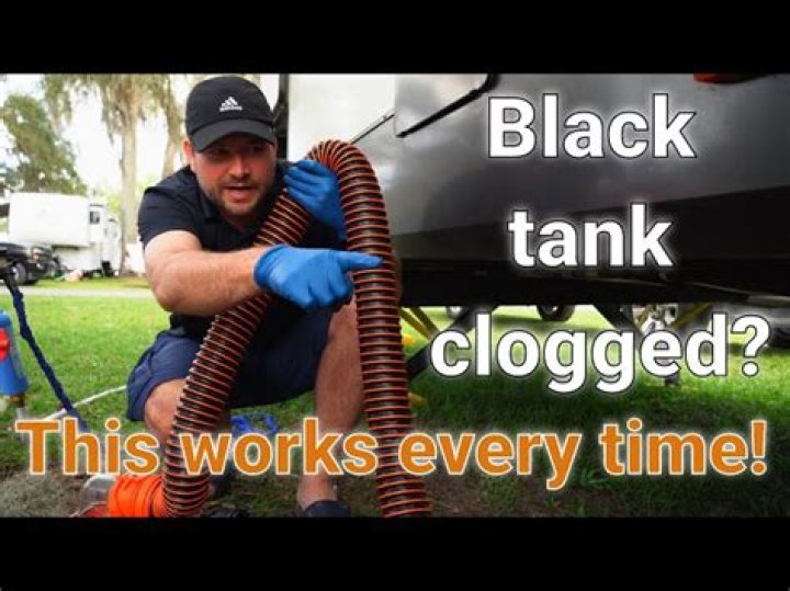 How do you unfreeze a black water tank?