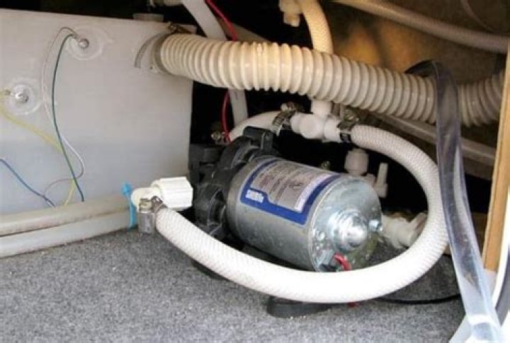 How does an RV water pump work and how to operate it?