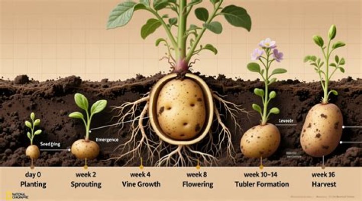 How long do potatoes grow in RuneScape?