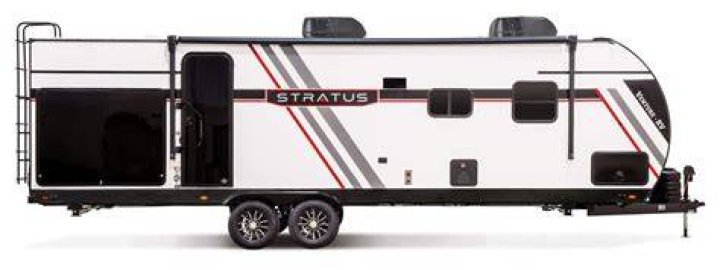How much does a venture Stratus travel trailer cost?
