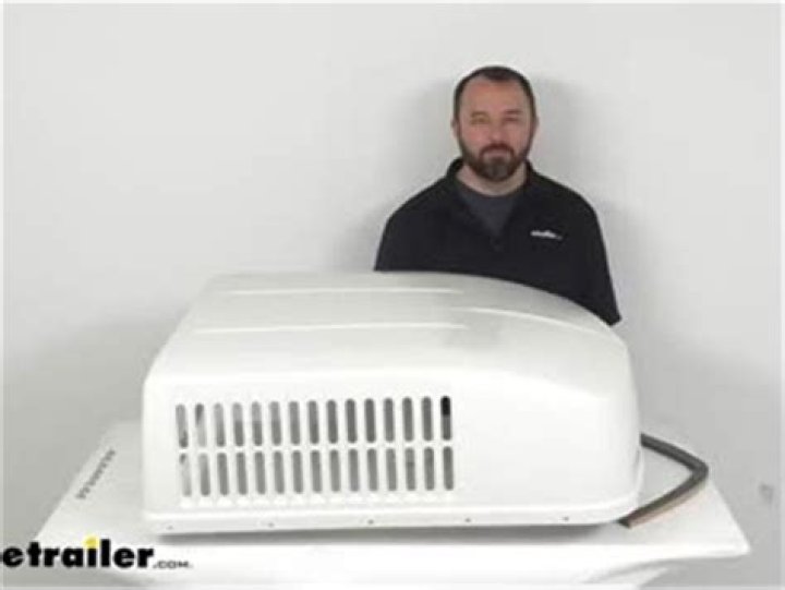 How tall is a Dometic RV air conditioner?