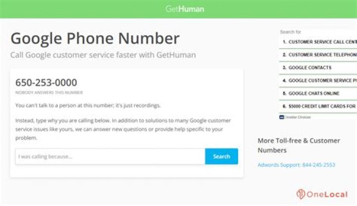 How to find company phone numbers by gethuman?