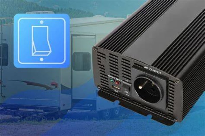 Should an RV inverter be left on when plugged in?