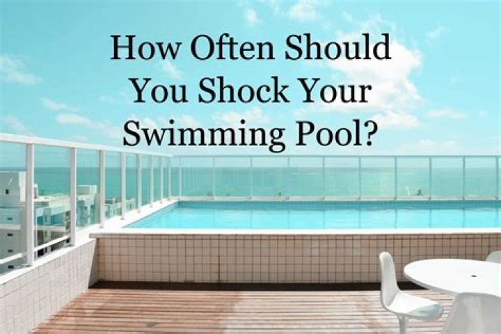 Should I shock my pool as soon as I fill it up?