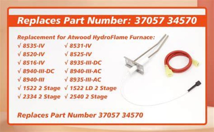What are the parts on the Atwood 8535-iv?