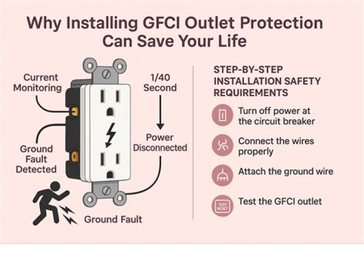 What causes a GFI to trip with nothing plugged in?