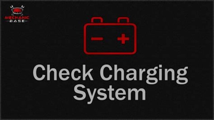 What does it mean when it says charging system failure?