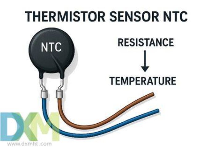 What does the thermistor do on an AC system?