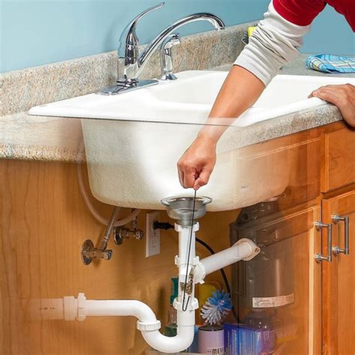 What foods can clog a kitchen sink drain?
