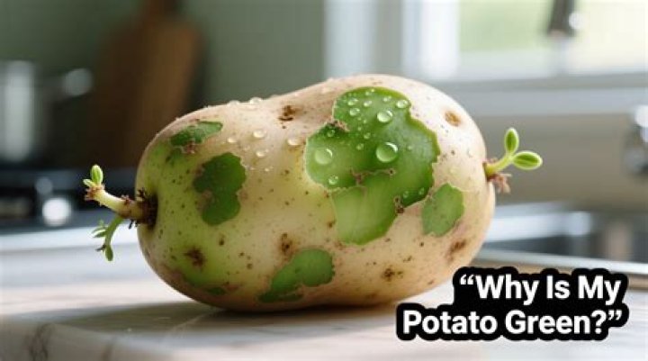 What happens if you eat a green potato?