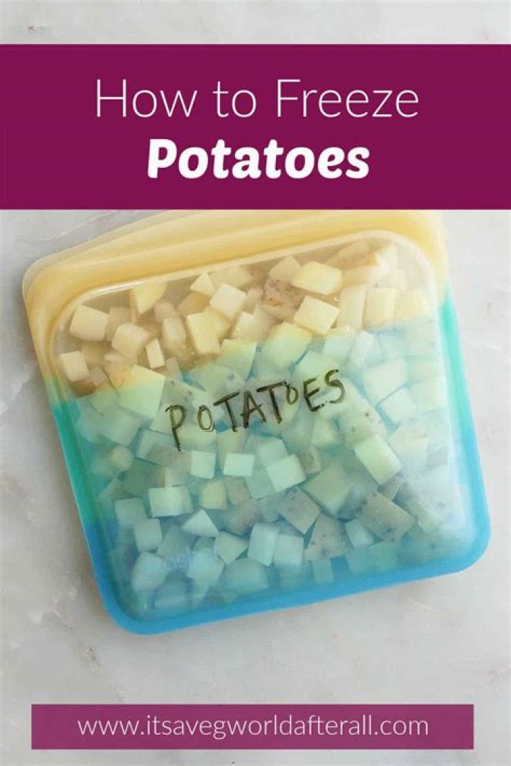 What happens if you freeze potatoes?