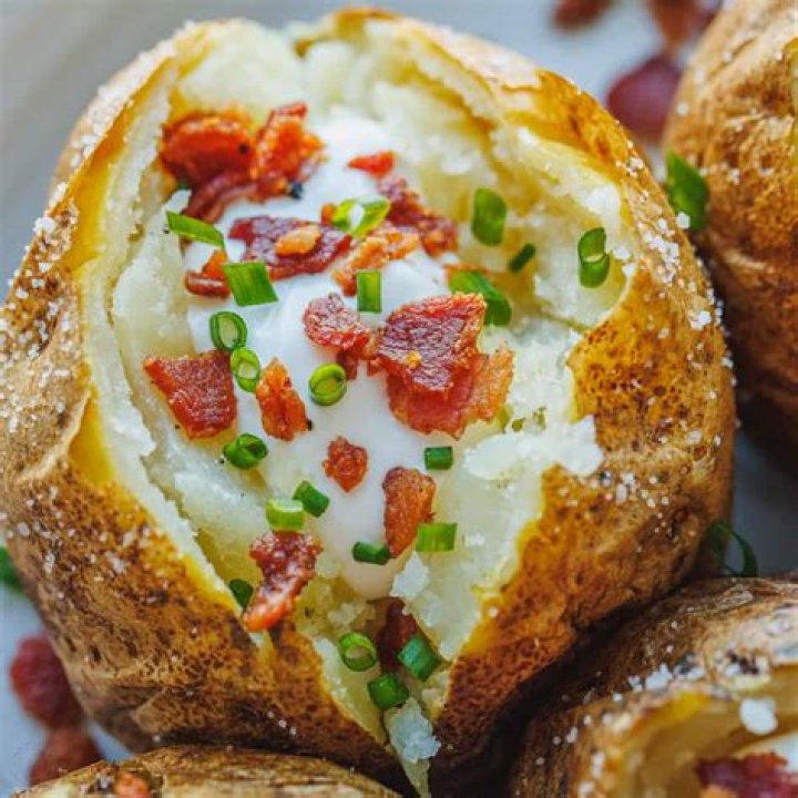 What happens when potato is placed in water?