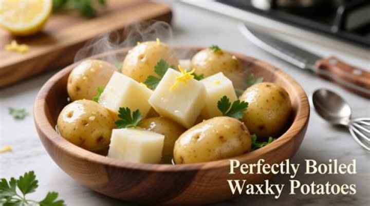 What is an example of a waxy potato?