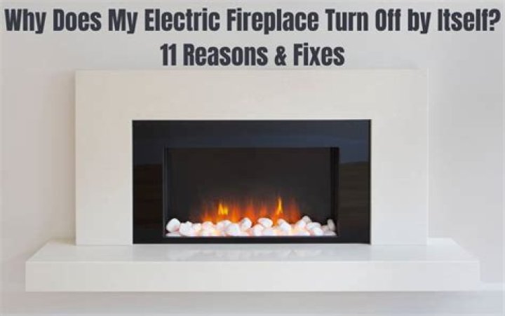 What should I do if my electric fireplace is not working?