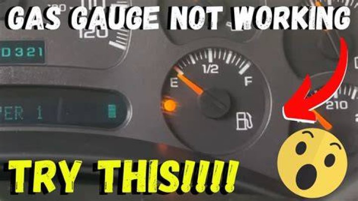 What should I do if my gas gauge is not working?