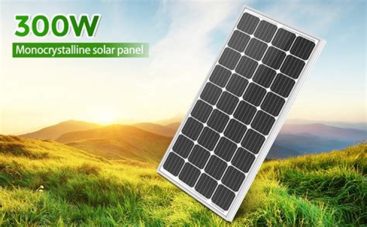 What size battery do I need for 300 watt solar panel?