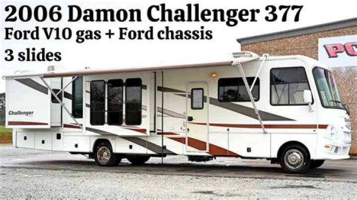When did Damon Corporation start making motor homes?