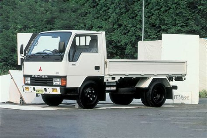When did the Mitsubishi Canter truck come out?