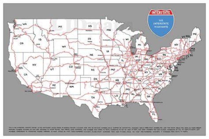 Where are the ramp meters on the Interstates?
