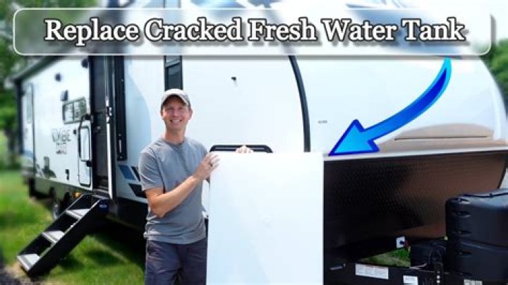 Where is the fresh water tank on a Roadtrek?