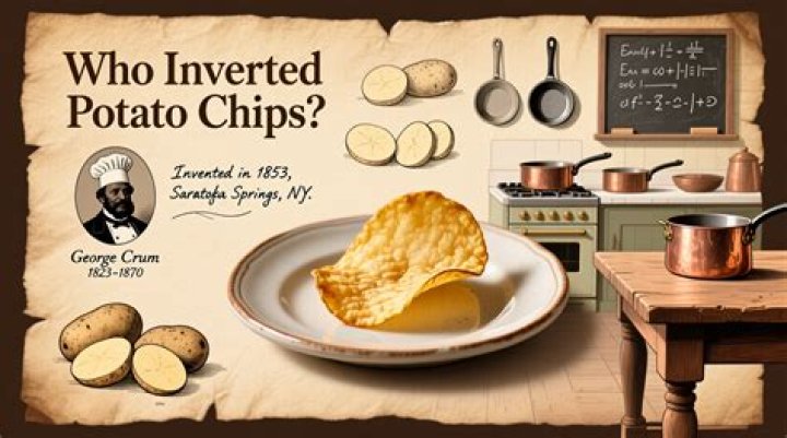 Where was potato chips invented?