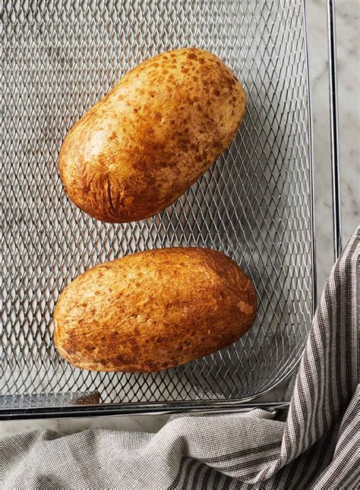 Why do you prick potatoes before baking?