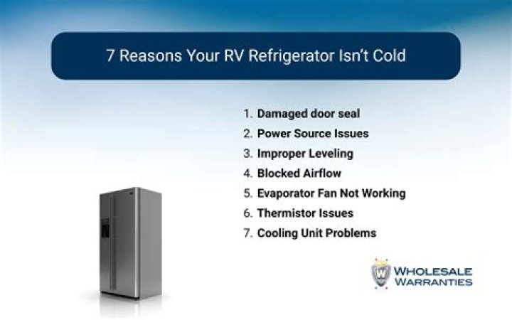 Why does my RV fridge not work?