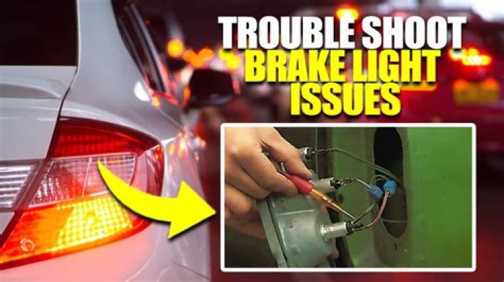 Why is my brake light on but brakes work fine?