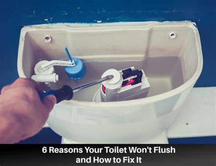 Why is my toilet stuck on flush?