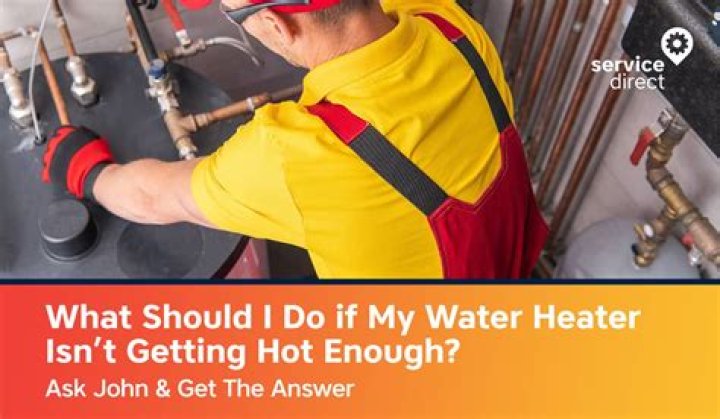 Why is my water in my RV not getting hot?