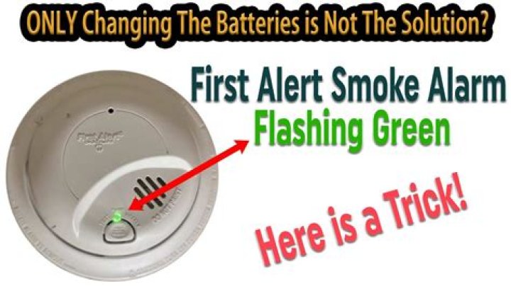 Why is the green light flashing on my RV refrigerator?