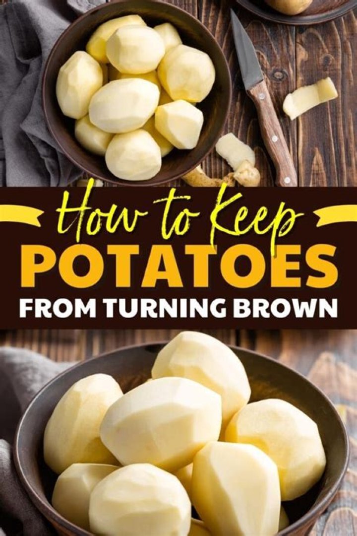 Will Oil Prevent Cut potatoes from turning brown?
